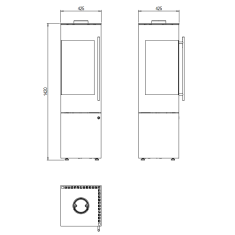 Kaminofen Olsberg Ipala Smart Compact - 5 kW