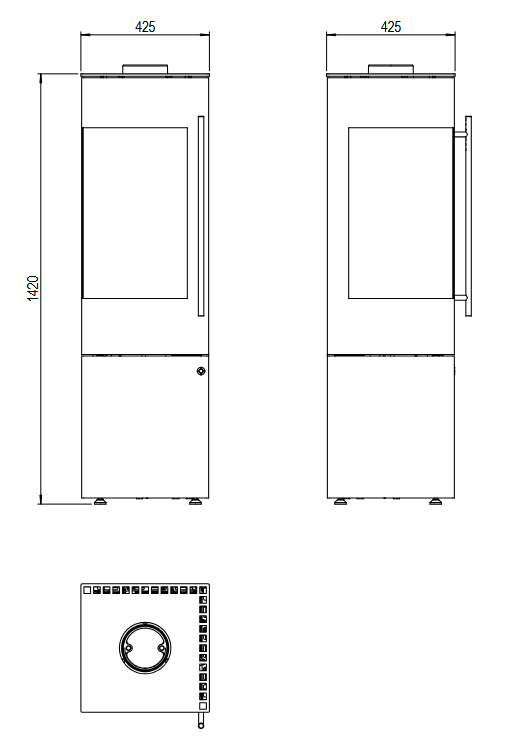 Kaminofen Olsberg Ipala Smart Compact - 5 kW