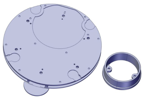 runder Pelletofen Pelletofen Cadel - Spirit 5 - 5,2 kW