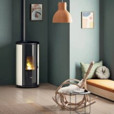 Pelletofen Cadel - Sound 7 Up-Twin - 7 kW