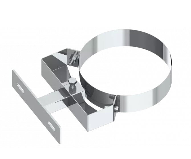 Wandhalter verstellbar, Wandabstand 50 - 150 mm - Ø 200 mm