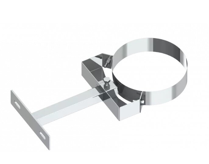 Wand- und Deckenabstandshalter verstellbar 50-250mm - Ø 200 mm