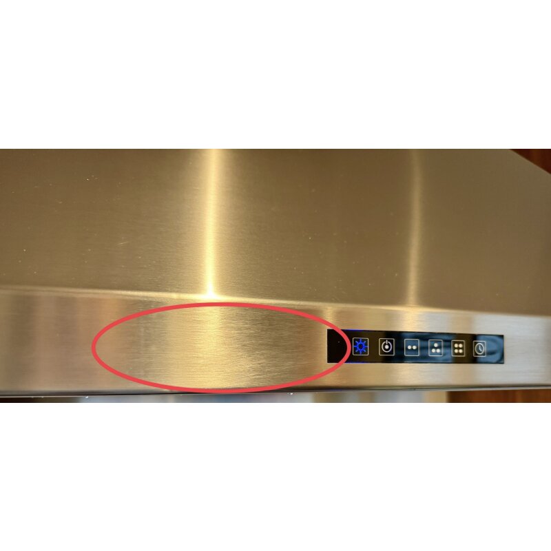 Rizzoli Dunstabzugshaube - Cappa Camino Inox 91 cm - B-Ware