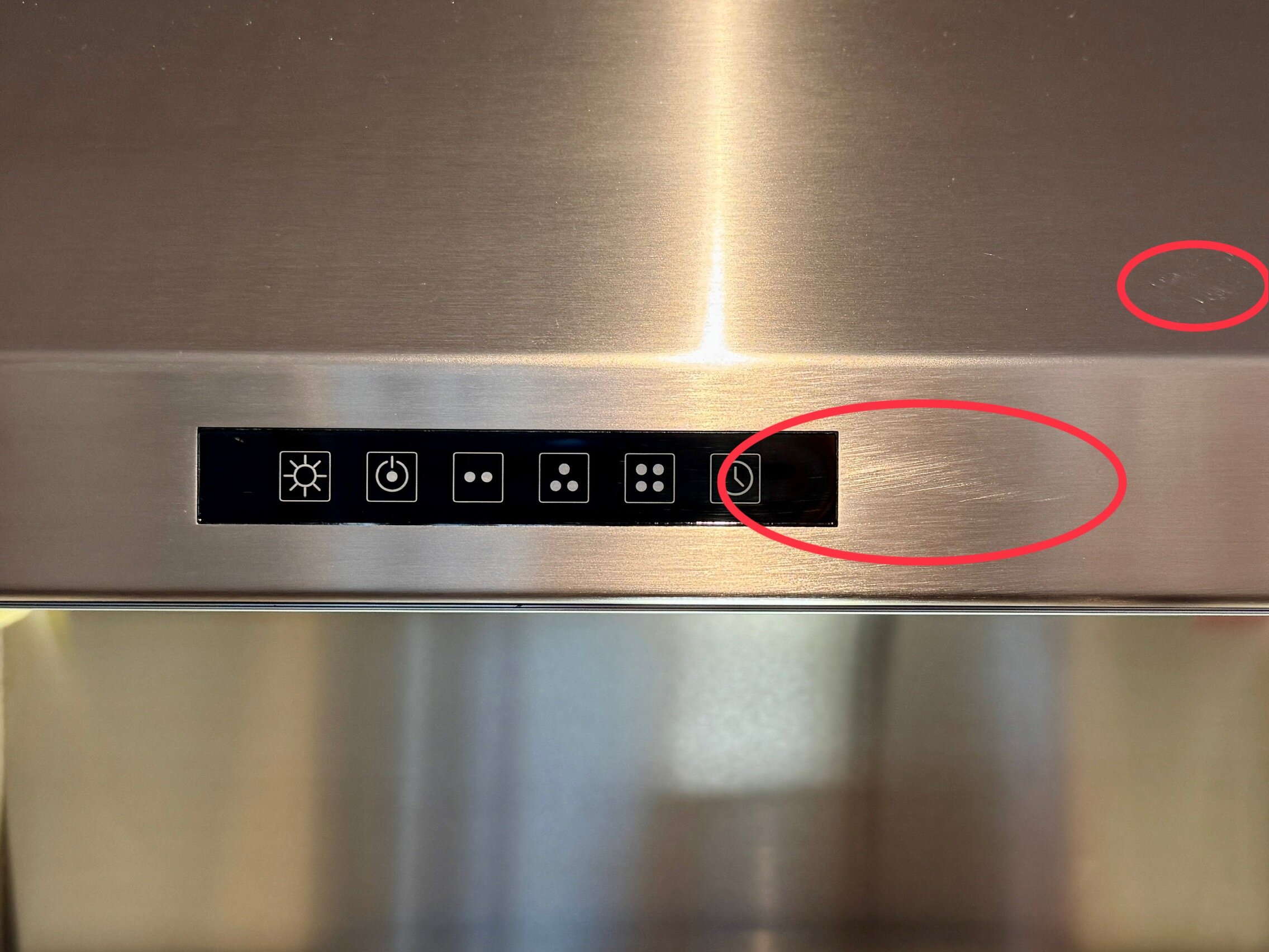 Rizzoli Dunstabzugshaube - Cappa Camino Inox 91 cm - B-Ware