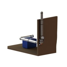 BASIS Edelstahlschornstein doppelwandig &Oslash; 200 mm - Jeremias DW-ECO 2.0