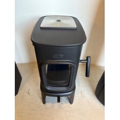 Kaminofen Dovre Saga 107 mit Kochplatte - 7 kW - Schwarz lackiert - AUSSTELLUNGSSTÜCK