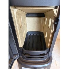 Kaminofen Dovre Saga 107 mit Kochplatte - 7 kW - Schwarz lackiert - AUSSTELLUNGSSTÜCK