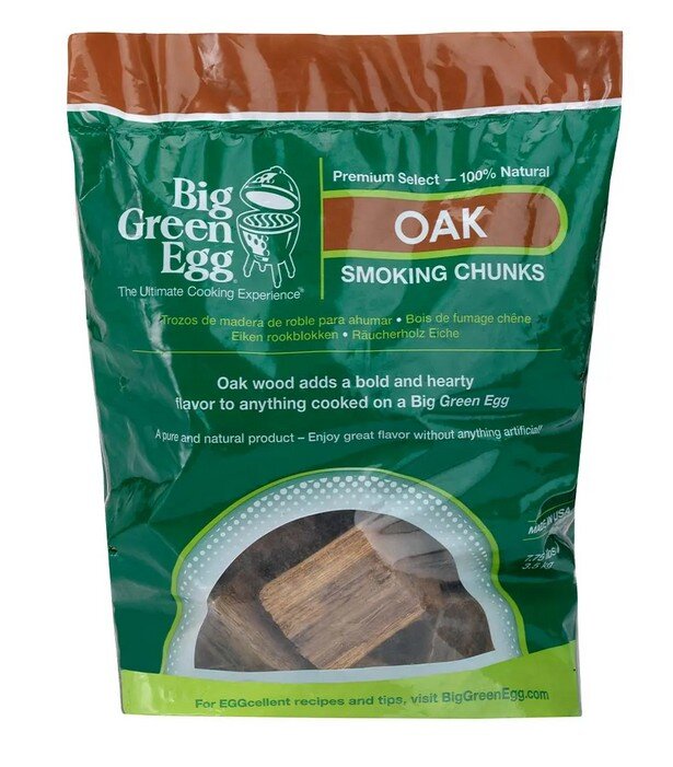 Big Green Egg - Holzstücke Eiche