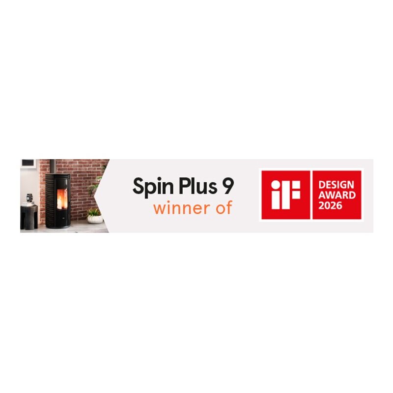 Pelletofen Cadel Spin Plus 9 Airtech Ps - 8,5 kW