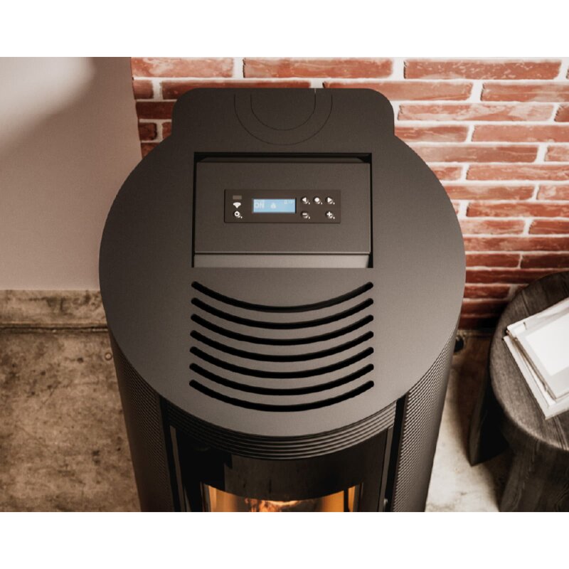 Pelletofen Cadel Spin Plus 9 Airtech Up-Twin - 8,5 kW