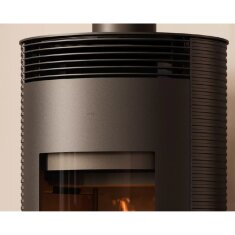 Kaminofen Cadel Spin 8 Wood - 8 kW - Gusseisen Schwarz