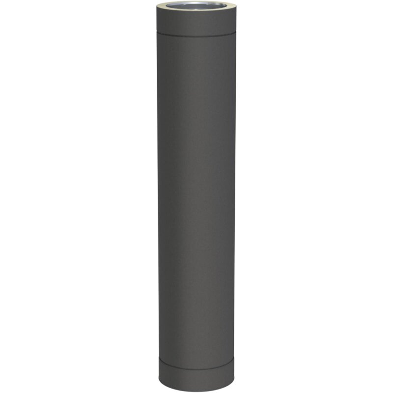 DW-BLACK - Längenelement 1000mm - Ø 200 mm