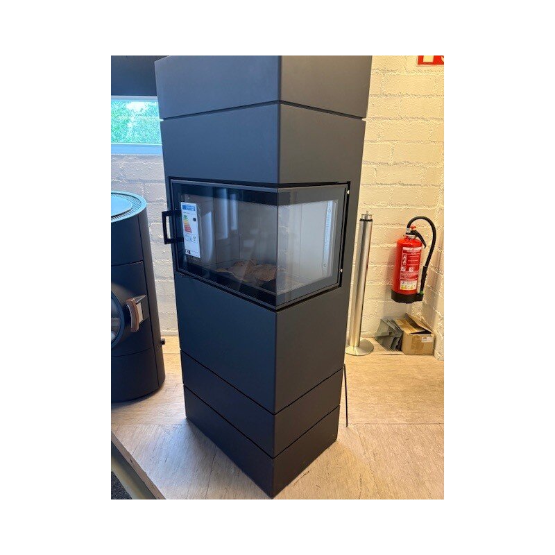 Kaminbausatz Austroflamm Dexter 2.0 + 3 Module - Türanschlag rechts - 6 KW - AUSSTELLUNGSSTÜCK