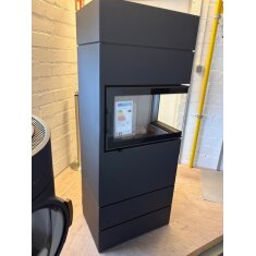 Kaminbausatz Austroflamm Dexter 2.0 + 3 Module - Türanschlag rechts - 6 KW - AUSSTELLUNGSSTÜCK