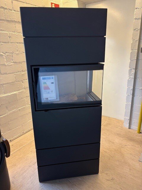 Kaminbausatz Austroflamm Dexter 2.0 + 3 Module - Türanschlag rechts - 6 KW - AUSSTELLUNGSSTÜCK