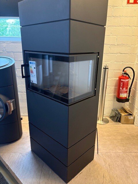 Kaminbausatz Austroflamm Dexter 2.0 + 3 Module - Türanschlag rechts - 6 KW - AUSSTELLUNGSSTÜCK