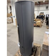 Kaminofen  SCAN 83-4 Maxi, Griff und Leisten Alu, grau - 5 kW (RLU) - B-Ware