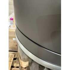 Kaminofen  SCAN 83-4 Maxi, Griff und Leisten Alu, grau - 5 kW (RLU) - B-Ware