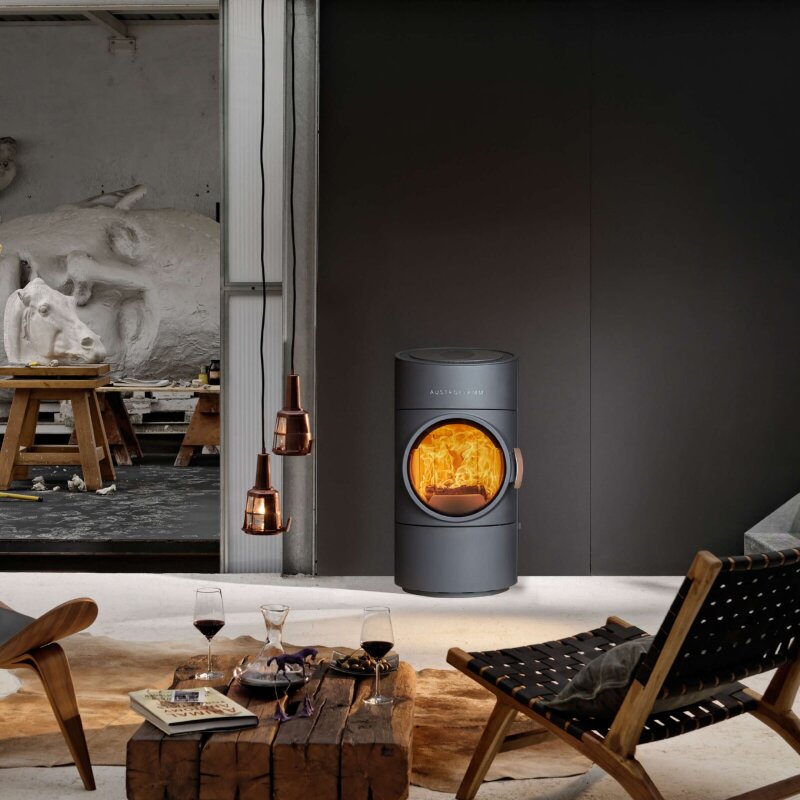 Kaminofen Austroflamm Clou Compact 2.0 - 6 kW - AUSSTELLUNGSSTÜCK