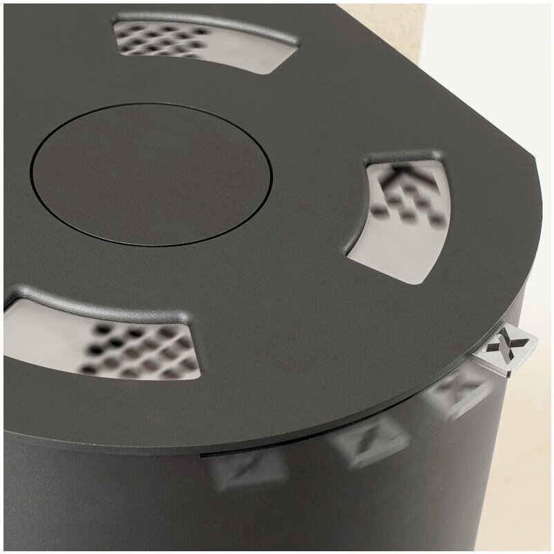 Kaminofen Austroflamm Tower Xtra 2.0 - 4 kW - Gussgrau (Wärmespeicherung) - AUSSTELLUNGSSTÜCK