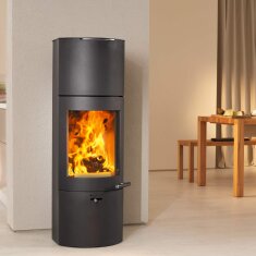 Kaminofen Austroflamm Tower Xtra 2.0 - 4 kW - Gussgrau (Wärmespeicherung) - AUSSTELLUNGSSTÜCK