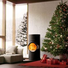 Kaminofen Austroflamm Clou Xtra 2.0 (Wärmespeicherung) - 8 kW - AUSSTELLUNGSSTÜCK