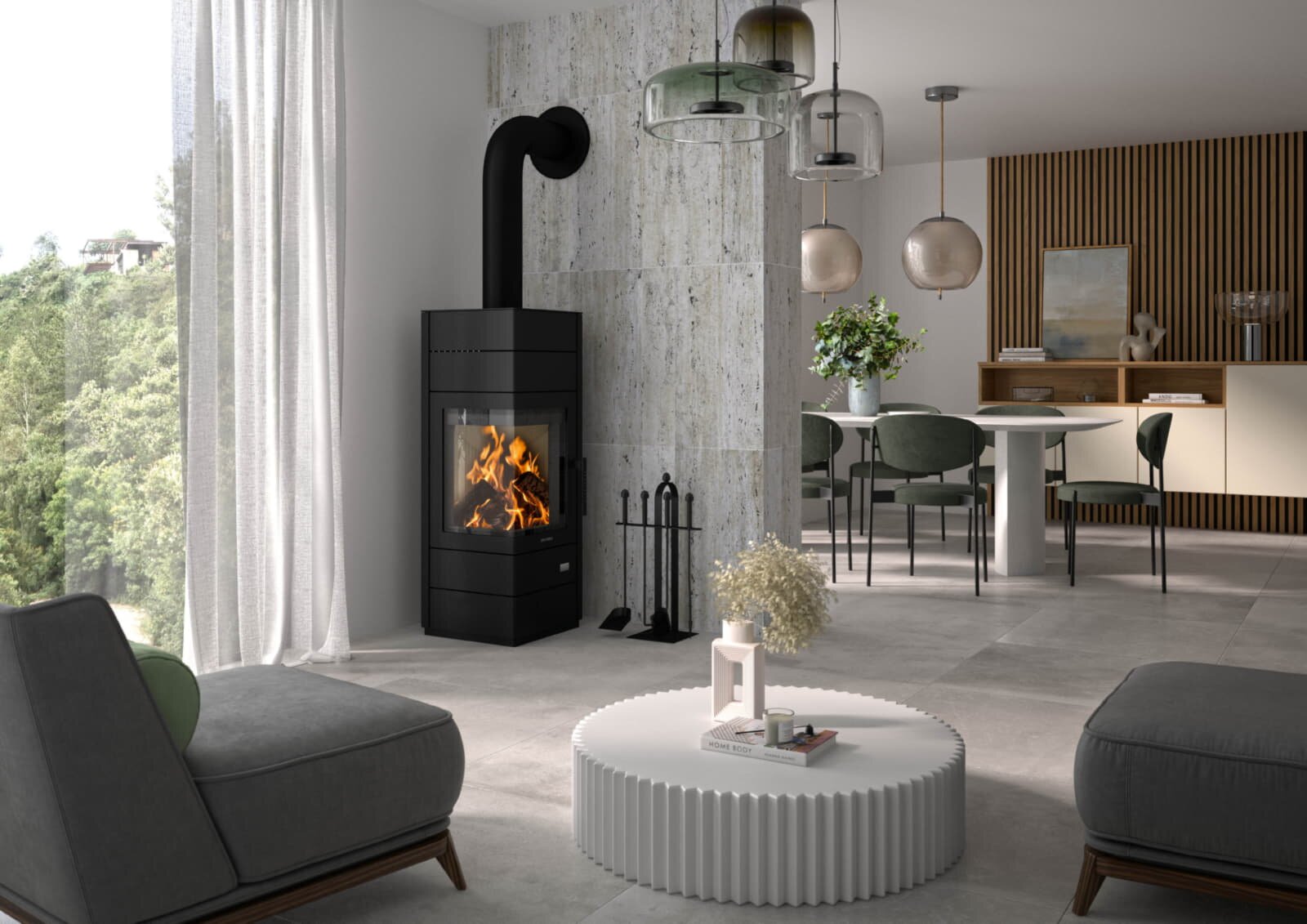 Kaminofen Oranier Mondego (W+) - 7 kW