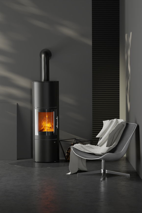 Kaminofen Königshütte Leo Stahl - 5 kW