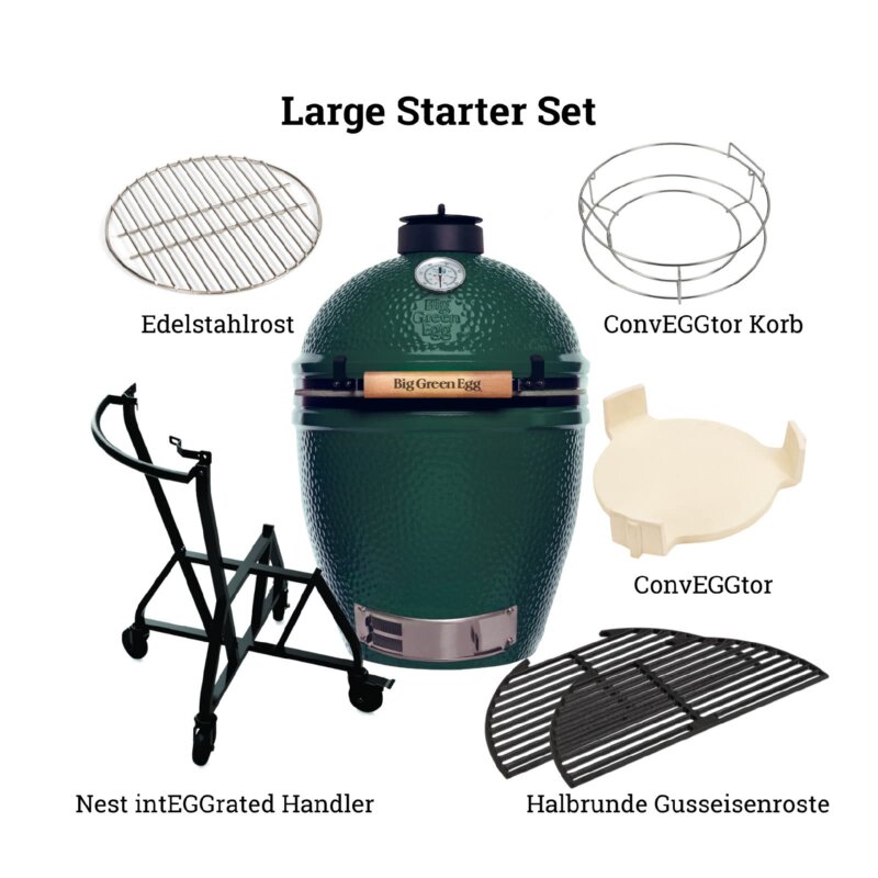 Keramikgrill Big Green Egg - Large Starterset
