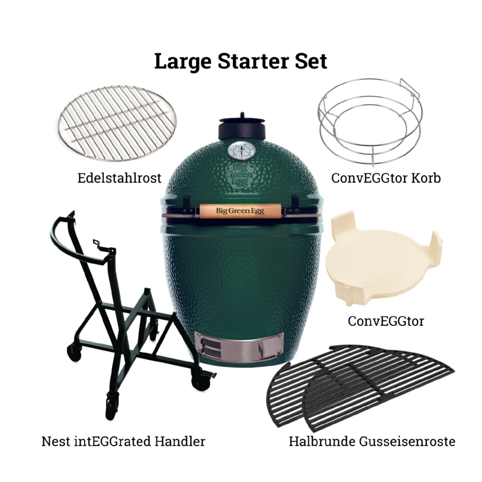 Keramikgrill Big Green Egg - Large Starterset