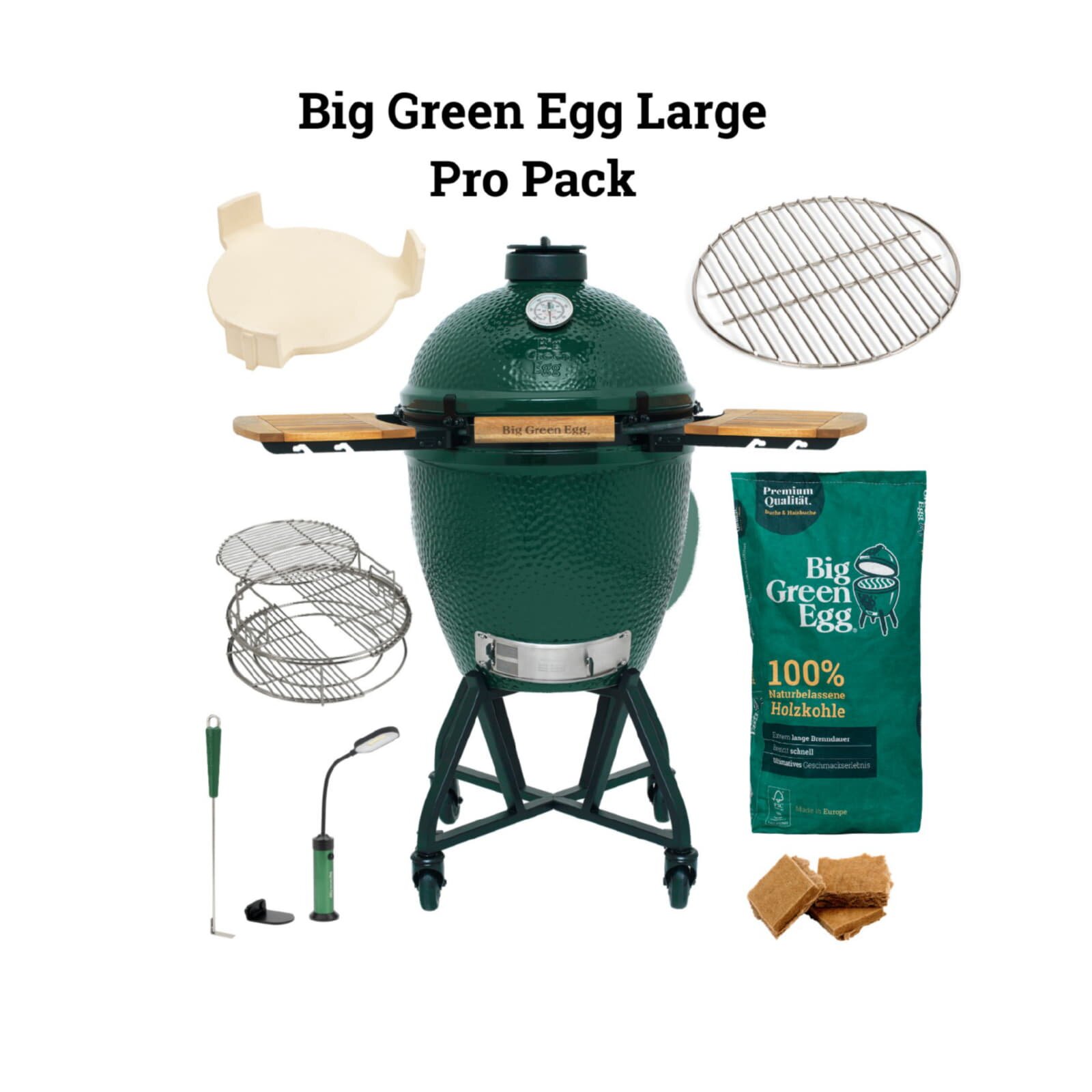 Keramikgrill Big Green Egg - Large Pro Paket