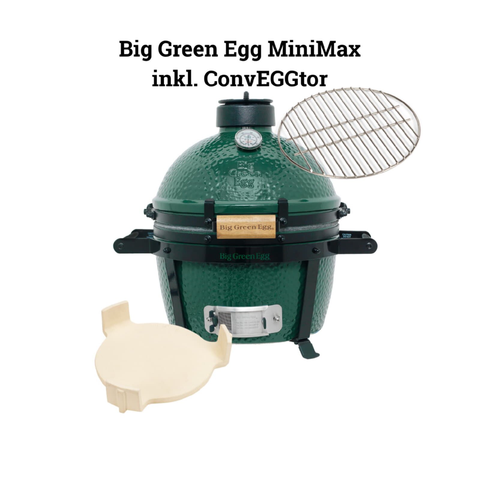 Keramikgrill Big Green Egg - MiniMax inkl. ConvEGGtor