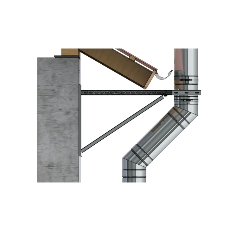 Grundplatte für Zwischenstütze - Ø 180 mm für DW ECO 2.0