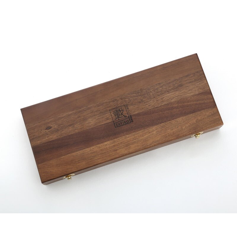 Zayiko MysticMagma - Kochmesser Chai Dao - Damastmesser mit Bronze- und Kupfereinlage