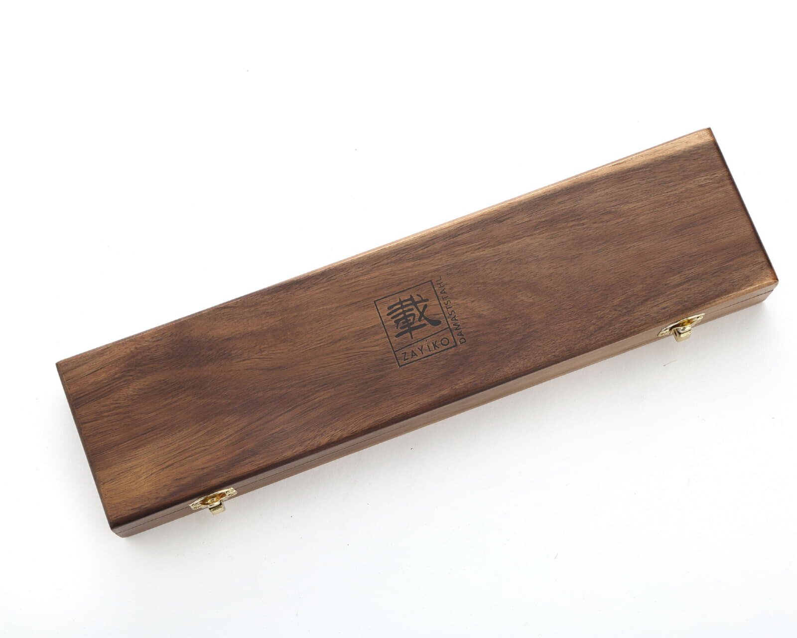 Zayiko MysticMagma - BBQ- und Blockmesser - Damastmesser mit Bronze- und Kupfereinlage