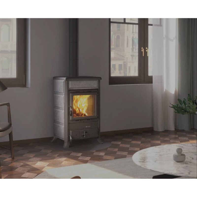 Kaminofen La Nordica Rossella R1 16 Petra - 9 kW - Naturstein
