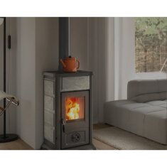 Kaminofen La Nordica Gemma Lean Petra - 6,5 kW - Naturstein