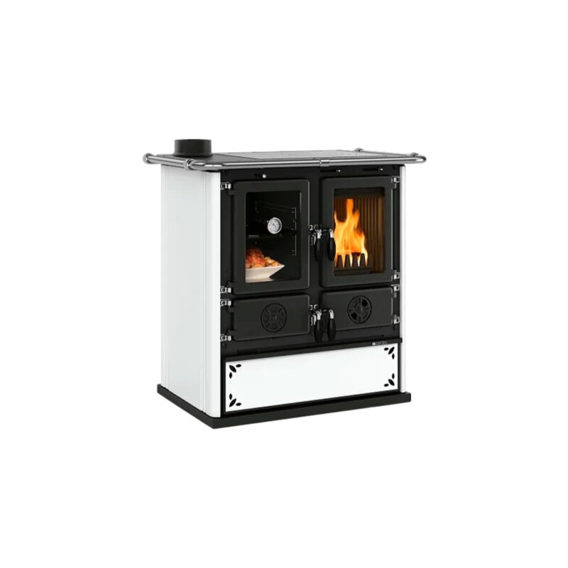 Küchenherd La Nordica Rosetta Sinistra 16 Steel - 7,9 kW