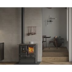 K&uuml;chenherd La Nordica Rosetta Sinistra 16 Steel - 7,9 kW