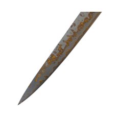 Zayiko MysticMagma - Sashimi 25cm - Damastmesser mit Bronze- und Kupfereinlage