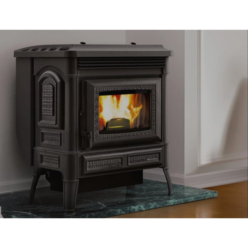 Pelletofen La Nordica Extraflame Teodora Evo - 8 kW - Schwarz Anthrazit