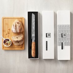 Zayiko Kinone - Brotmesser mit Wellenschliff -...