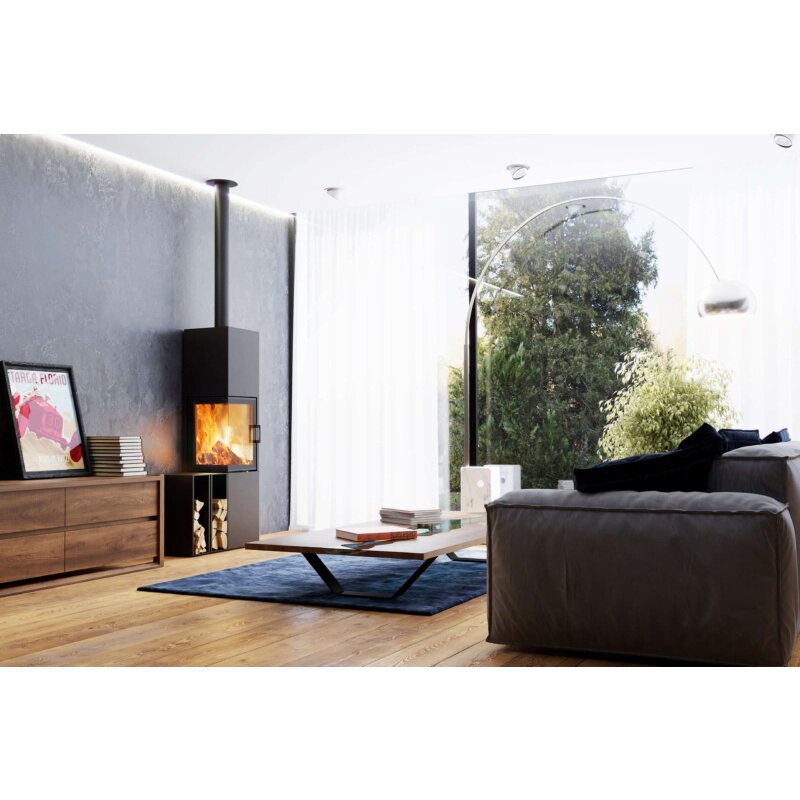 Kaminofen Austroflamm Slim 4.0 - 6,5 kW