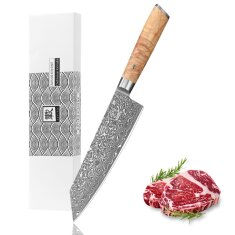 Zayiko Kinone - Kiritsuke 20cm - Damastmesser aus...