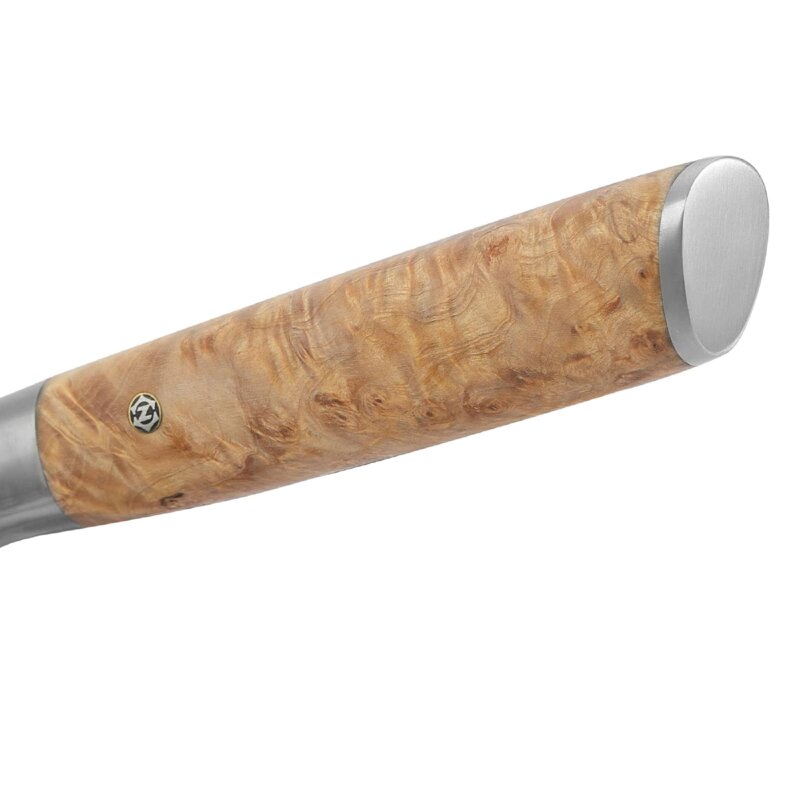 Zayiko Kinone - Nakiri 16cm - Damastmesser aus schwarzem Stahl