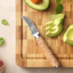 Zayiko Kinone - Schälmesser 6cm - Damastmesser aus...