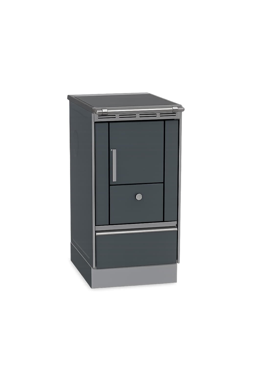 Küchenherd Lohberger - Rega 40 Edition SGM - 4,5 kW - Schwarzgrau matt - AKTION