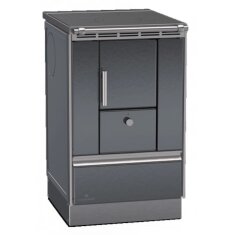 Küchenherd Lohberger - Rega 50 Edition SGM - 4,5 kW - Schwarzgrau matt - AKTION