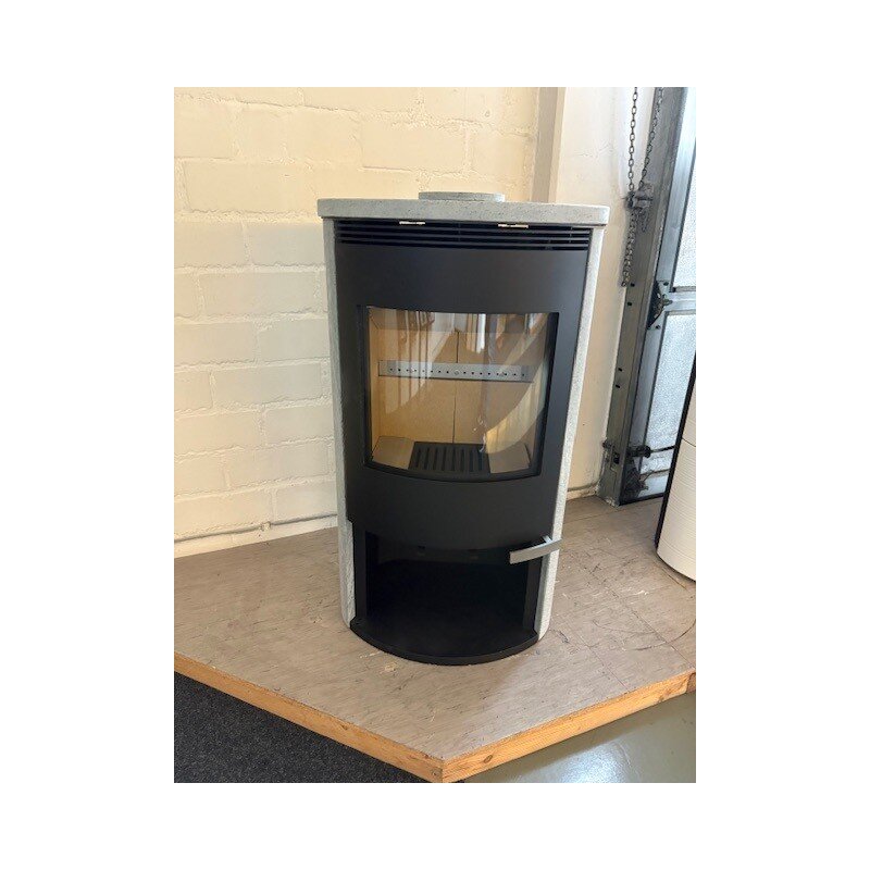 Kaminofen ILD 11 Eco Serpentinstein - 6,5 kW - Schwarz - AUSSTELLUNGSSTÜCK