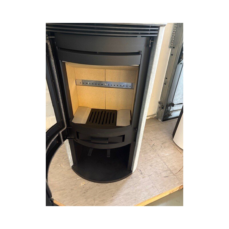 Kaminofen ILD 11 Eco Serpentinstein - 6,5 kW - Schwarz - AUSSTELLUNGSSTÜCK